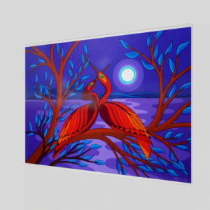 Twin Flames (Art Poster) Brona Wingell